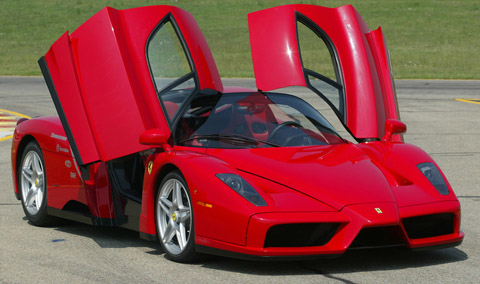 ferrari enzo Fastest Cars in the World: Top 10 List (2009 2010) 
