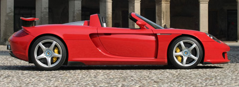 porsche carrera gt red Fastest Cars in the World: Top 10 List (2009 2010) 