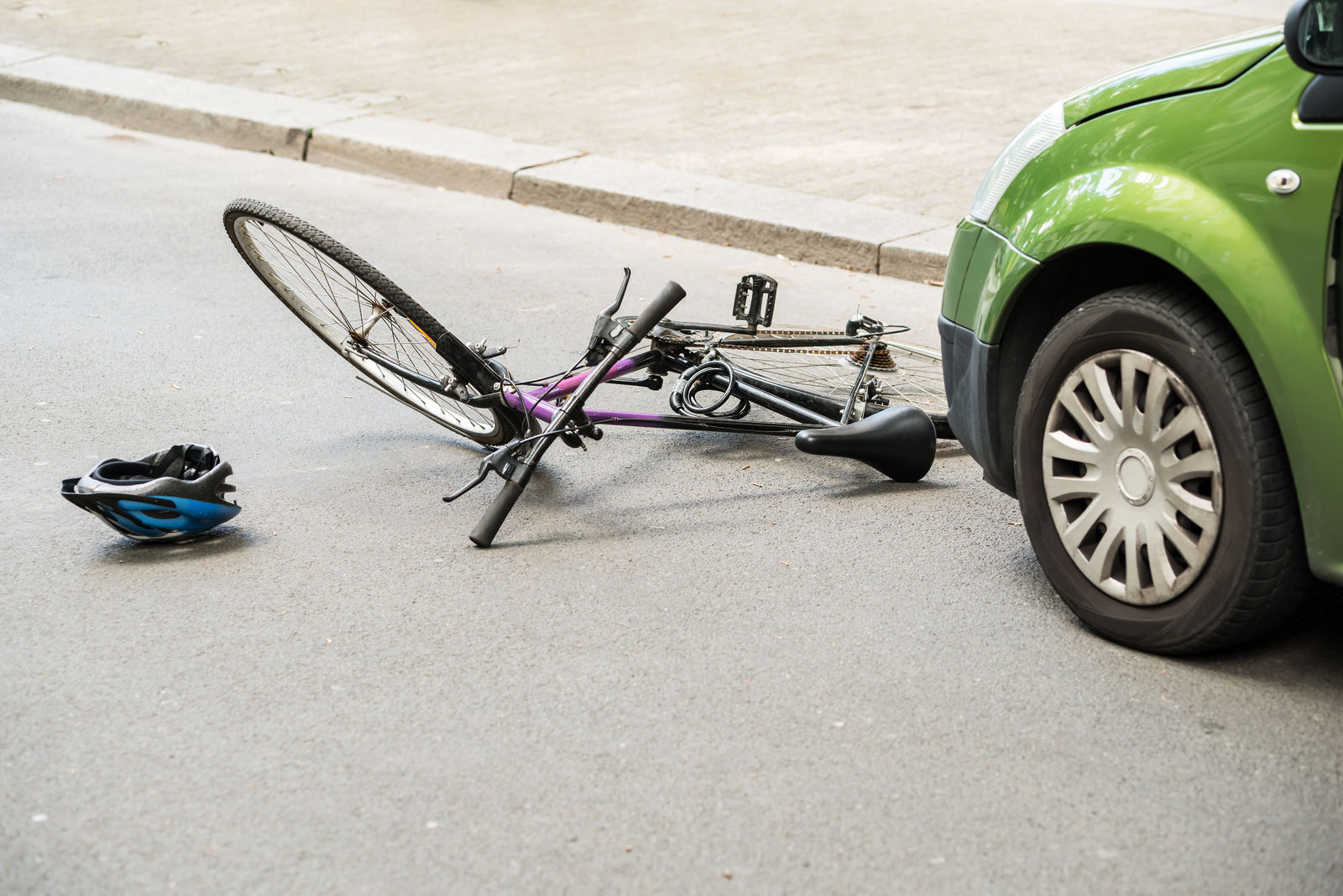 Does car insurance cover a bike accident?
