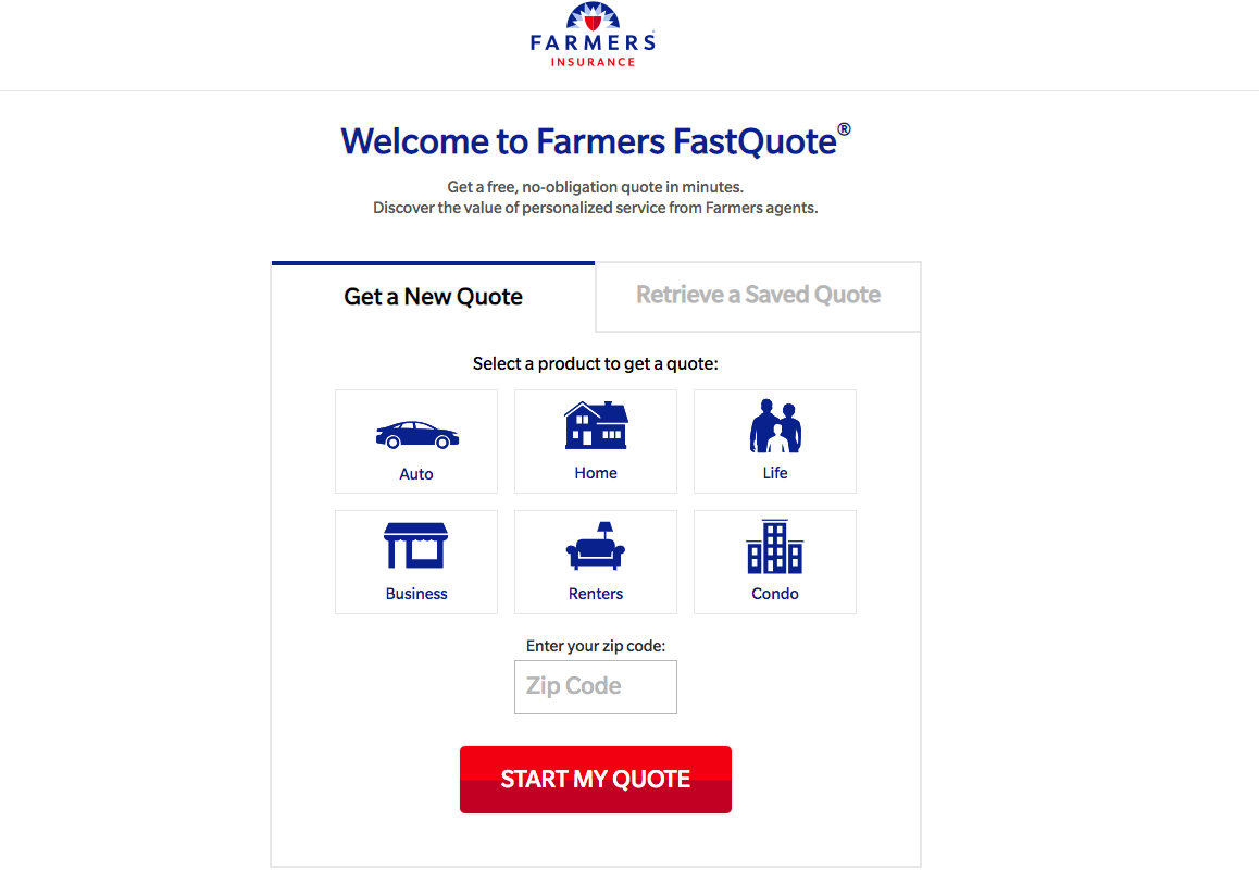 farmers quote page