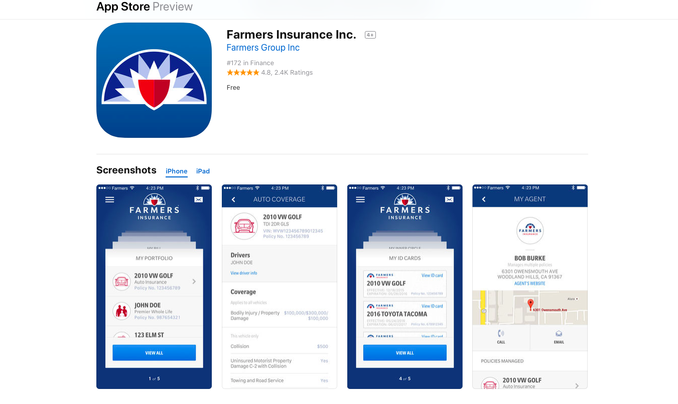 app store farmers app screenshot