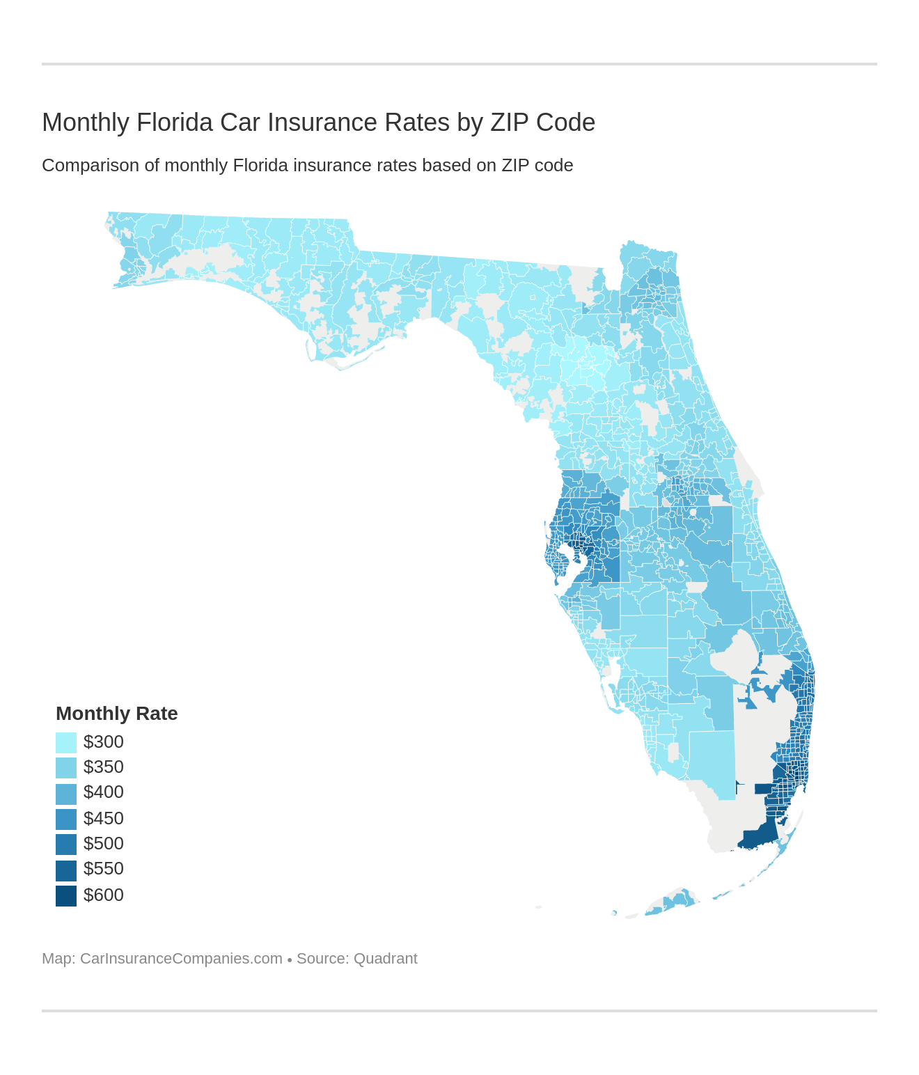 Florida Auto Insurance [Rates + Cheap Coverage Guide]