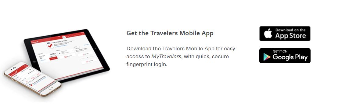 Travelers mobile app